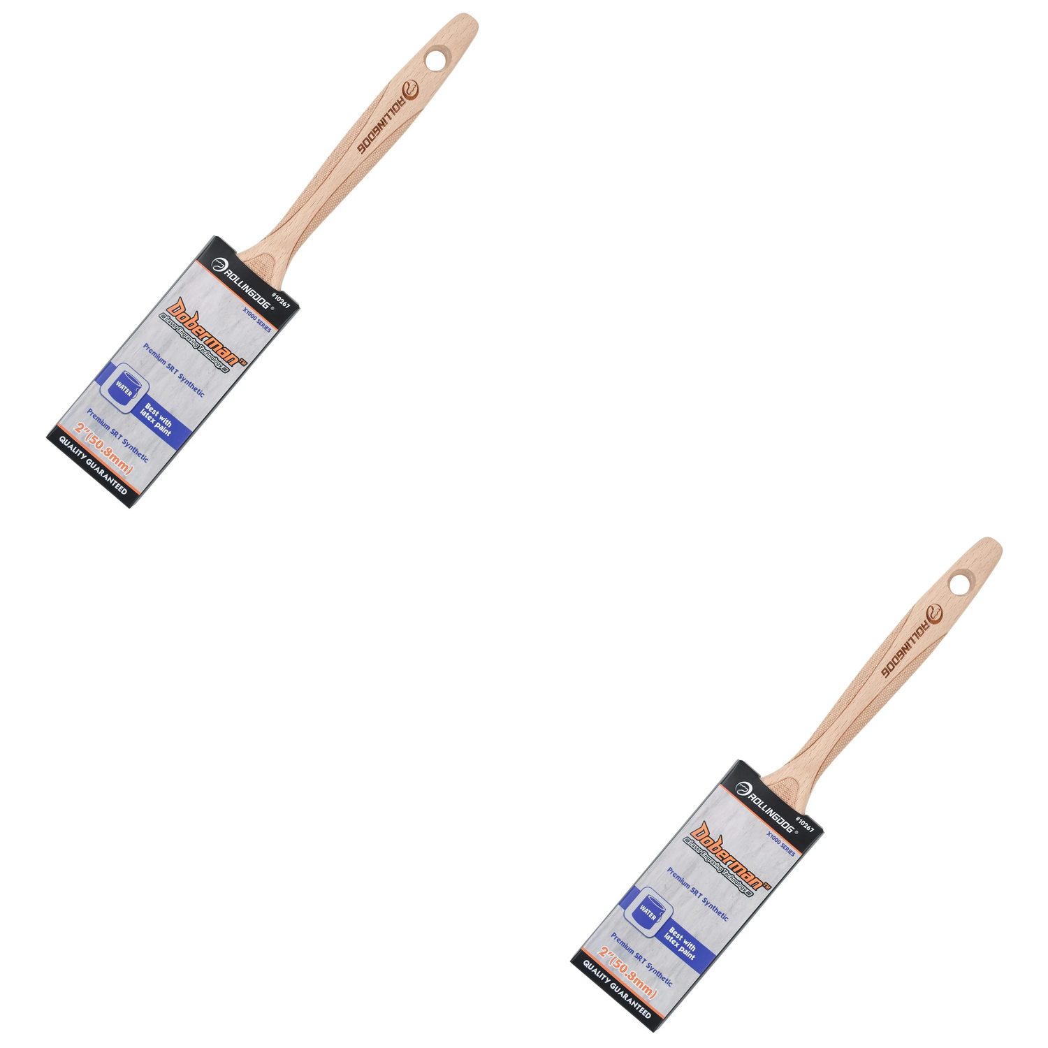 ROLLINGDOG DOBERMAN™ X1000 Series Flat Paint brush 1-3"
