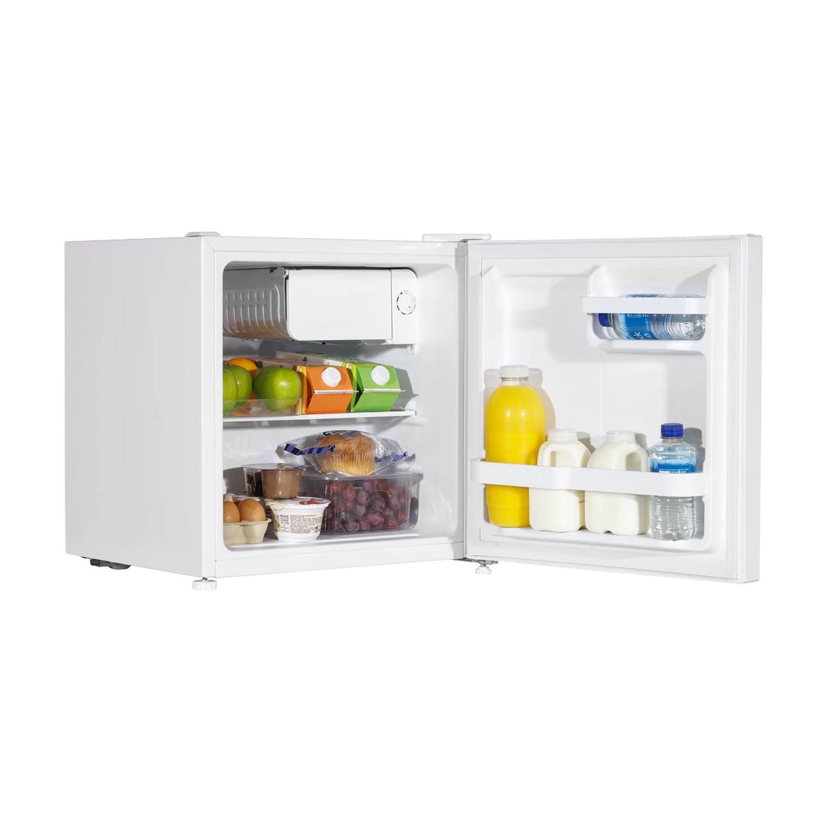 Baridi Tabletop Fridge DH256 46L Capacity Adjustable Thermostat - White