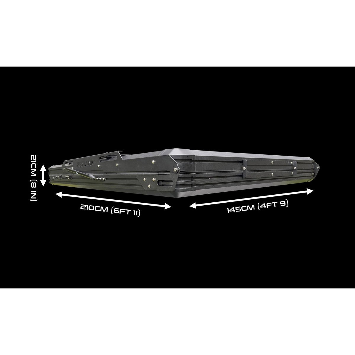 RoofBunk Adventurer Aluminium Clamshell Roof Tent