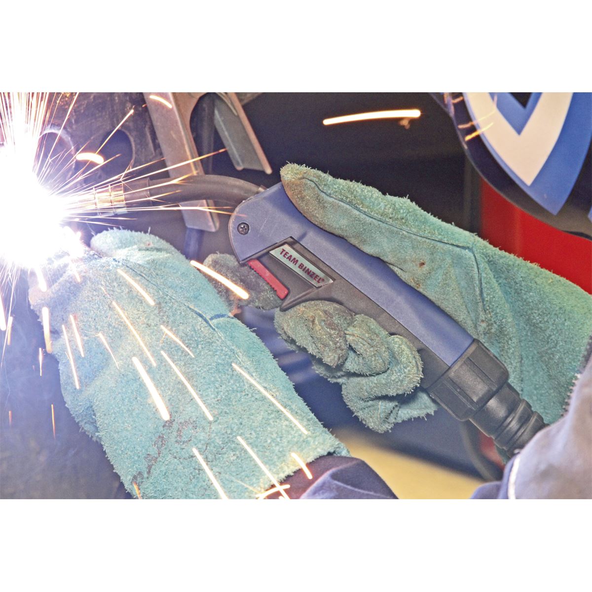 Sealey Professional MIG Welder 230A 230V with Binzelï Euro Torch SUPERMIG230