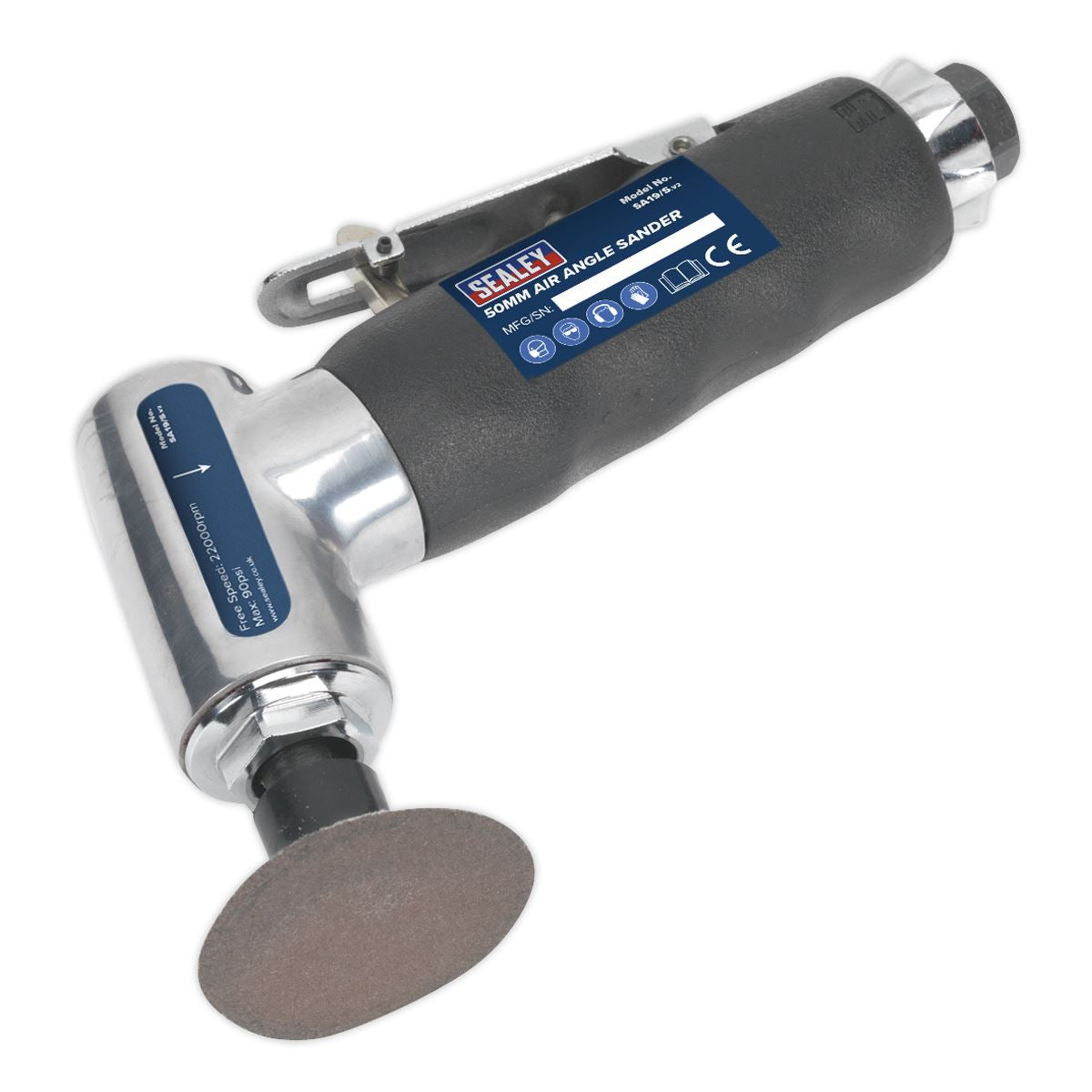 Sealey Air Angle Sander50mm SA19/S