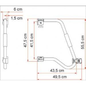 Fiamma Security 46 Pro White 03513-04-