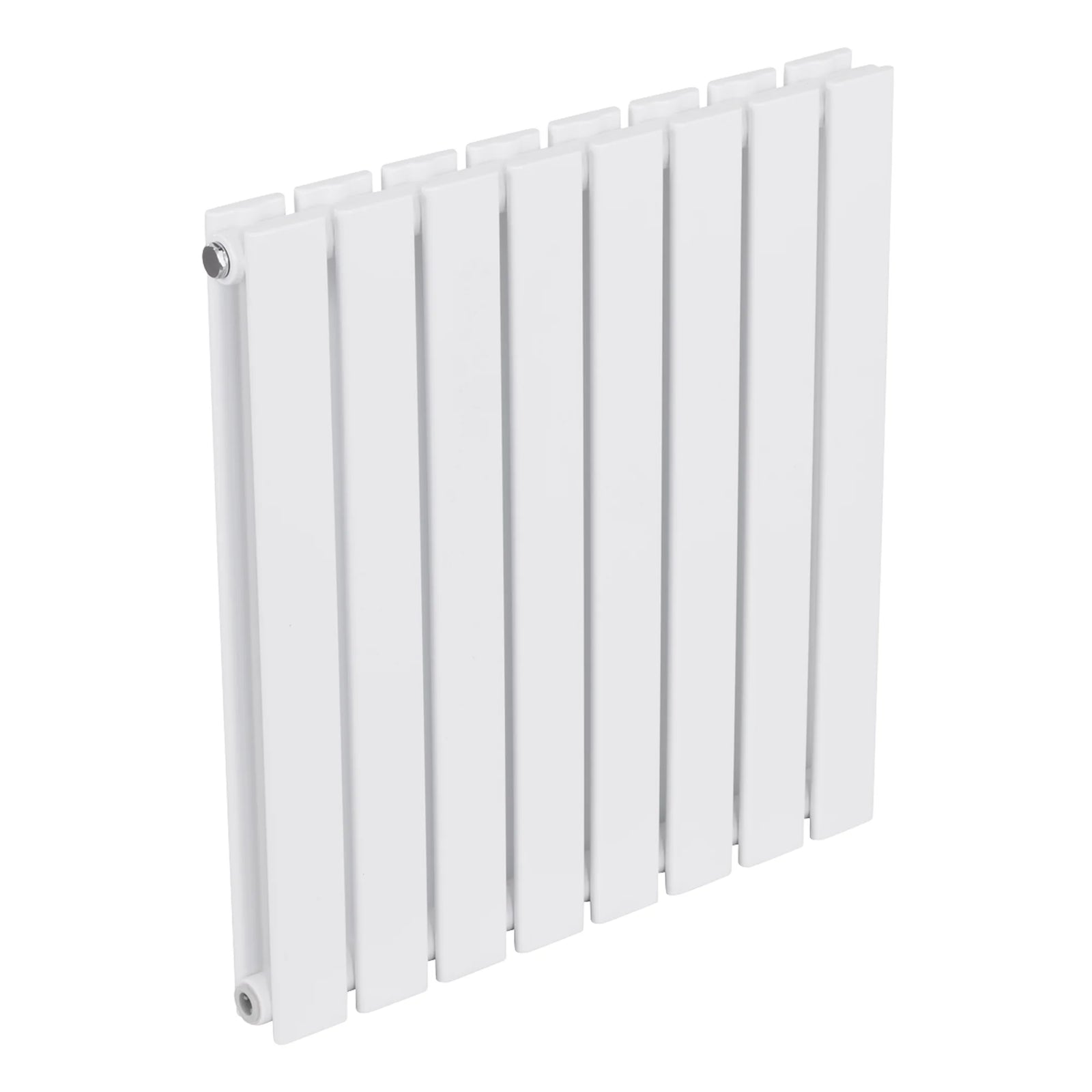 Baridi Horizontal Radiator DH349 600 x 560mm White Steel