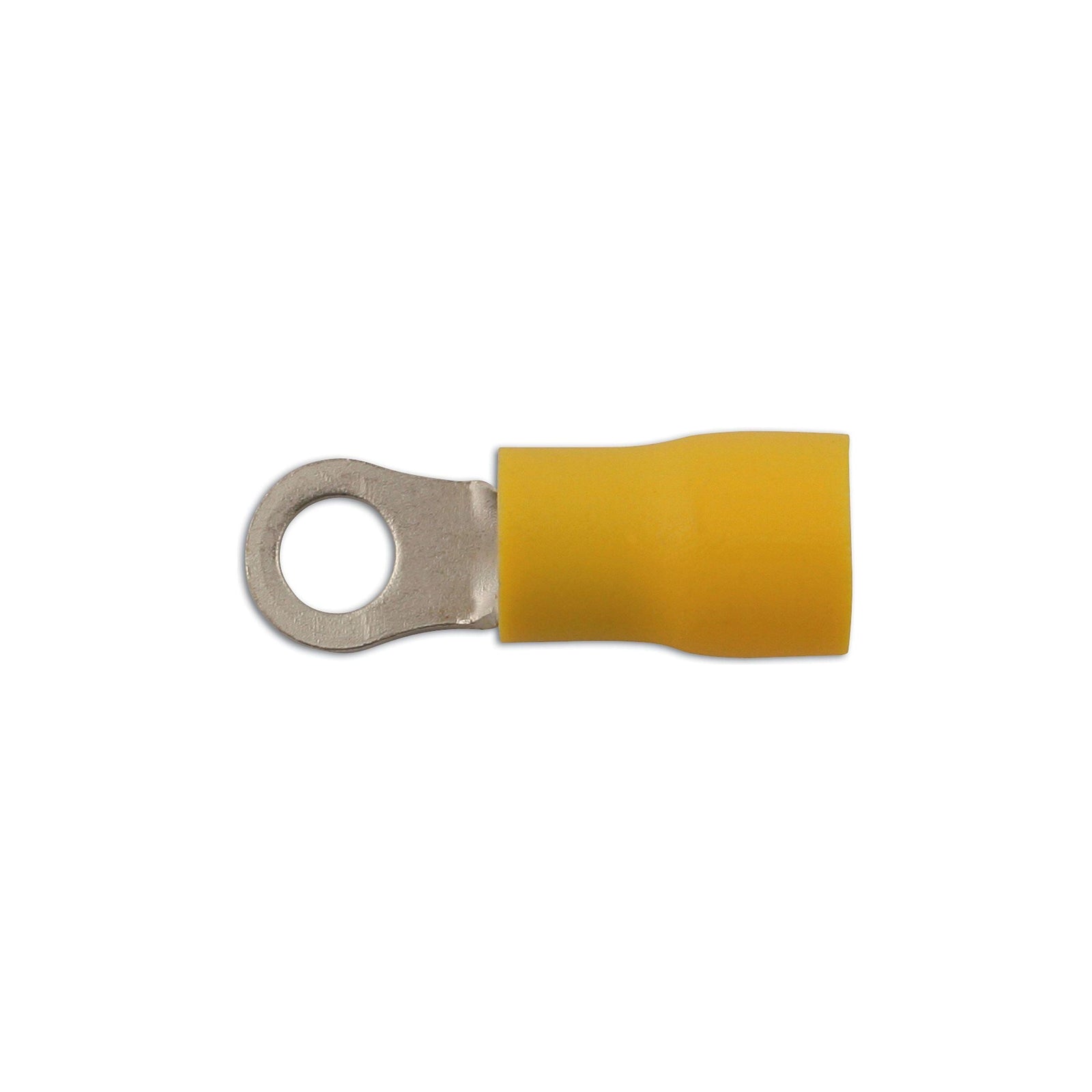 Connect Yellow Ring Terminal 10.5mm 100pc 30221