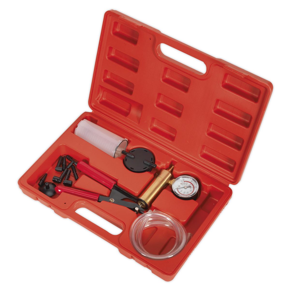 Sealey Vacuum Tester and Brake Bleeding Kit Diagnostic Engine Clutch