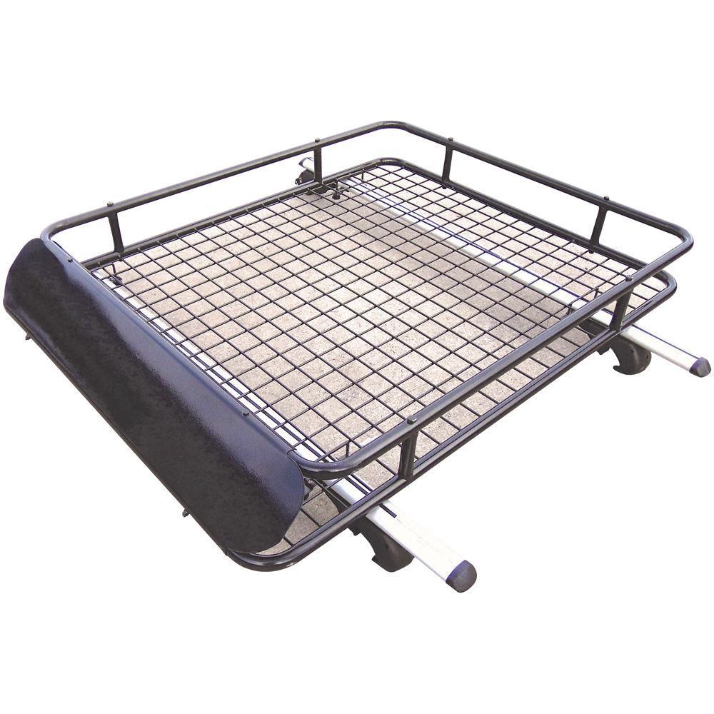 Leisurewize Universal Heavy Duty Steel Aerodynamic Roof Rack Bar Tray Carrier