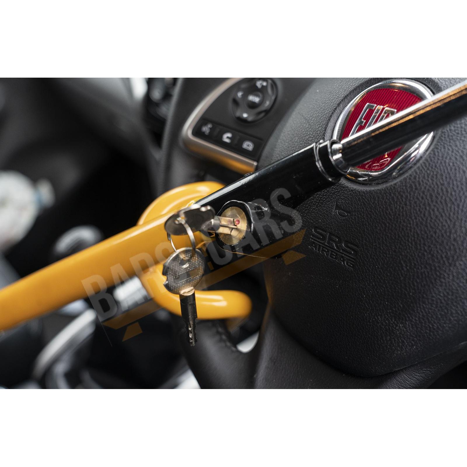 Streetwize Double Hook Steering Wheel Lock Keys Professinal Solution Anti Theft