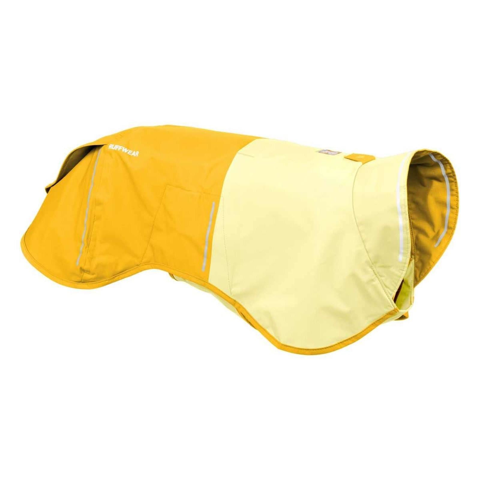 Ruffwear Sun Shower Dog Raincoat in Mineral Yellow (Large)