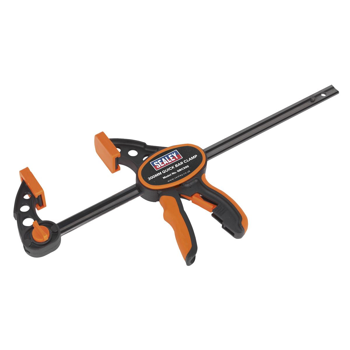 Sealey Quick Bar Clamp 300mm 2pc Set QBC3002