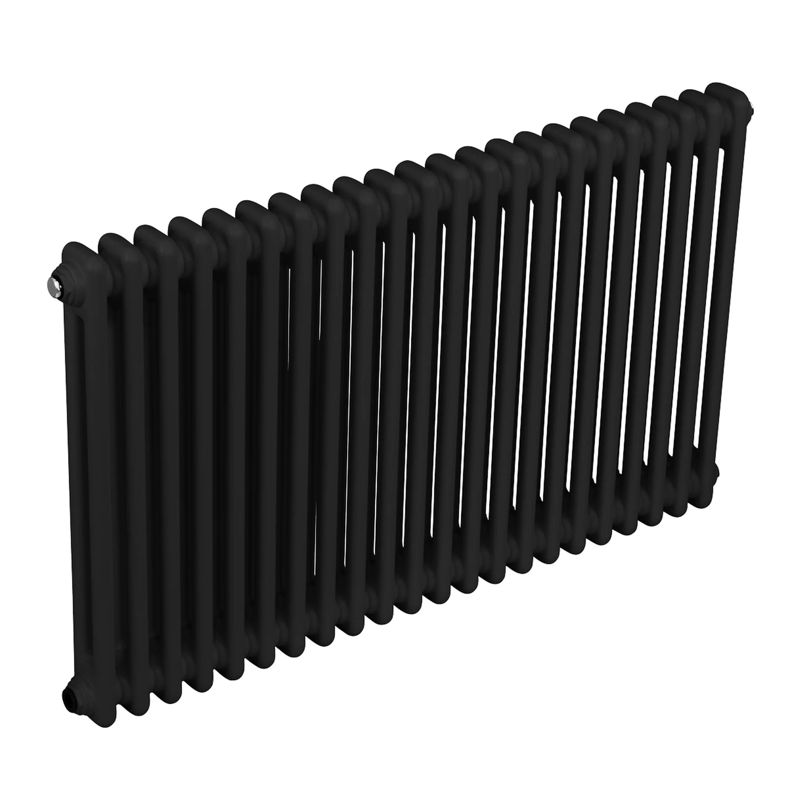 Baridi Horizontal Radiator DH364 600 x 1012mm Black