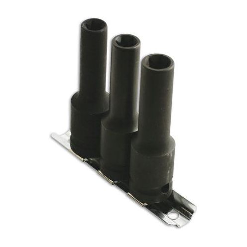 Laser Impact Star Socket Set 1/2"D 3pc 4873