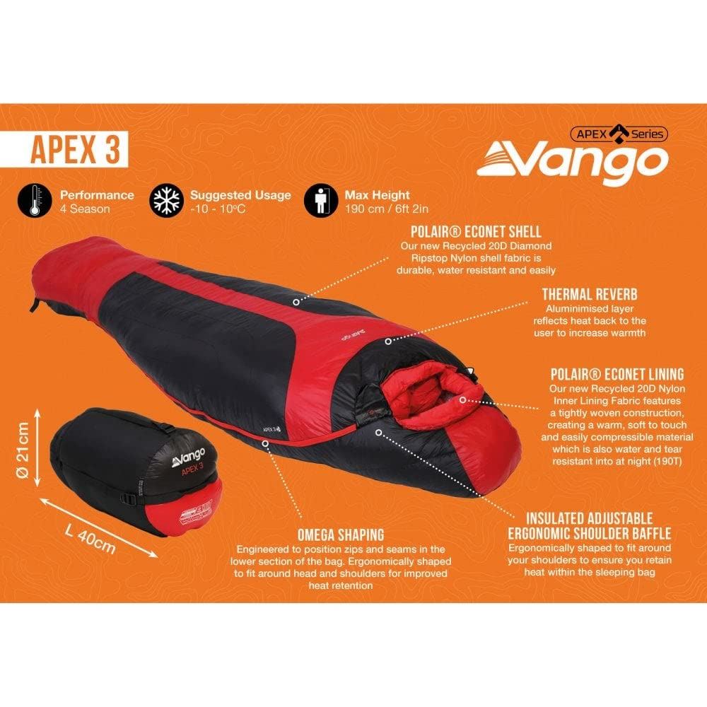 Vango Apex 3 Harissa Sleeping Bag