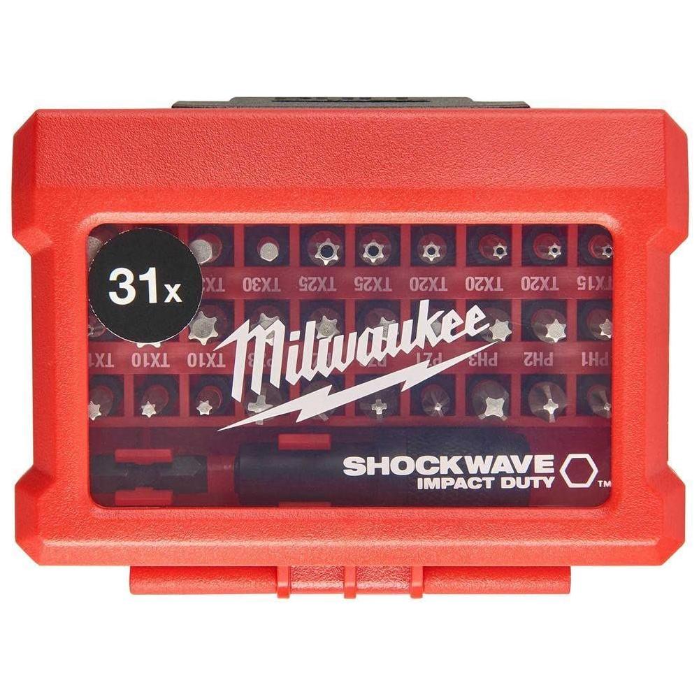 Milwaukee TX Bit Set Compact Case Set-31pc