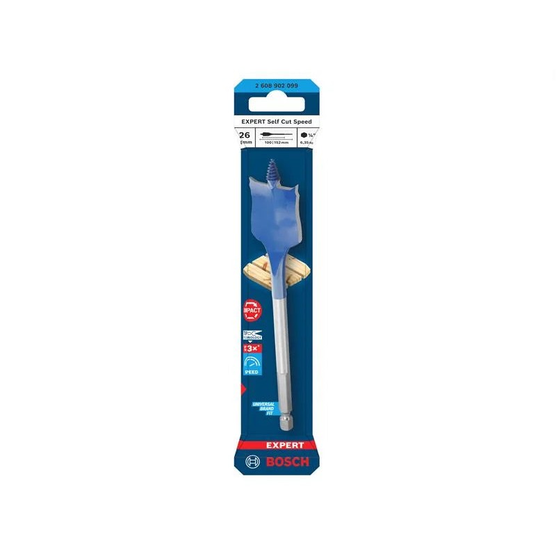 Bosch Powertool Accessories EXPERT Self Cut Speed Spade Drill