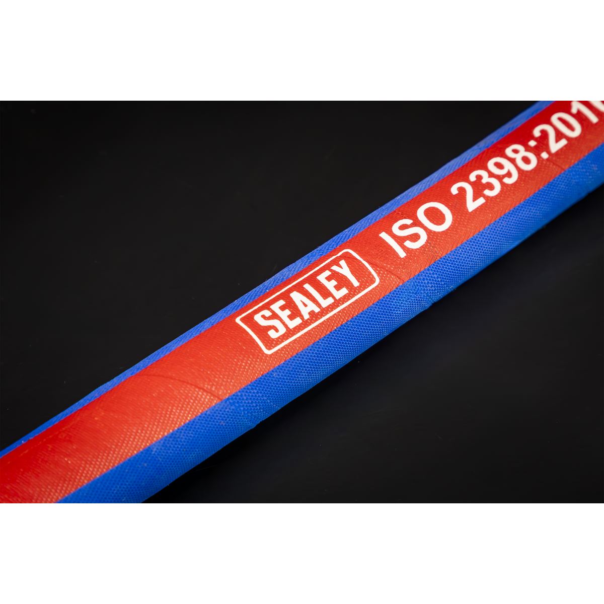 Sealey Extra-Heavy-Duty Air Hose with 1/2"BSP Unions 5m x 13mm AH5R/12