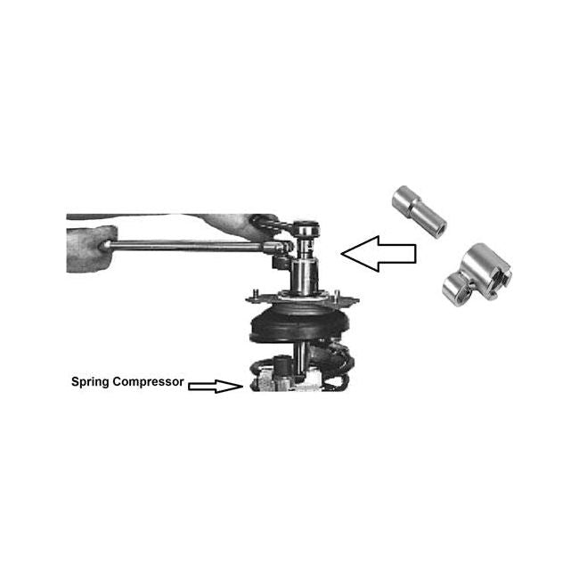 Laser Front Strut Top Nut Wrench/Holding Tool 2pc - for Volvo 6979