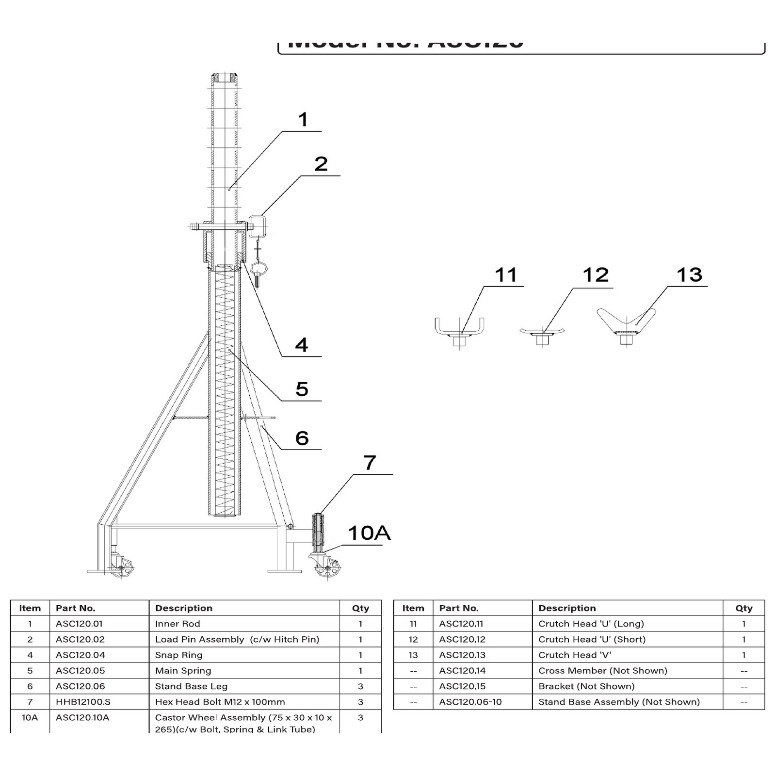 Sealey Snap ring ASC120.04