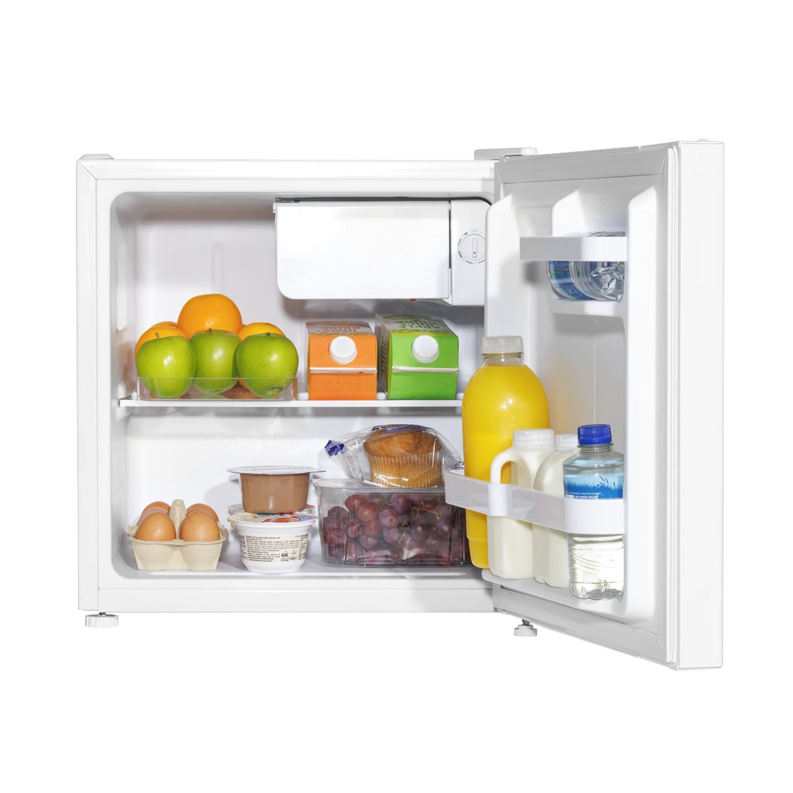 Baridi Tabletop Fridge DH256 46L Capacity Adjustable Thermostat - White