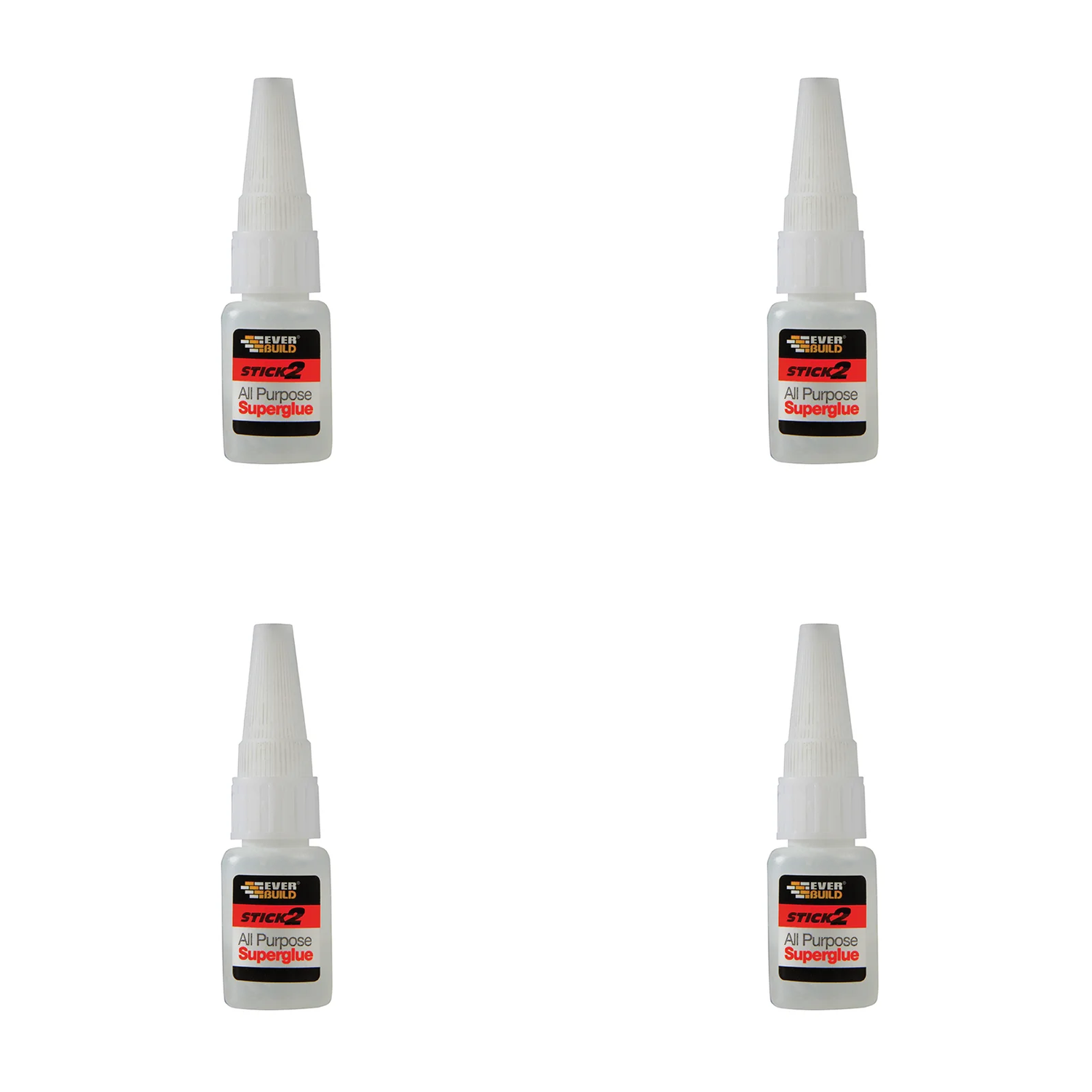 Everbuild Sika Stick 2 All Purpose Superglue Bottle 5g - 483374