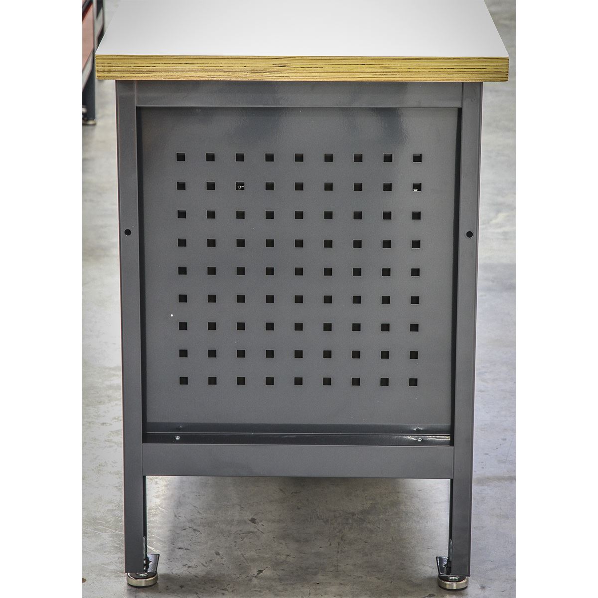 Sealey Workstation with 2 Drawers 2 Cupboards & Open Storage AP1905A