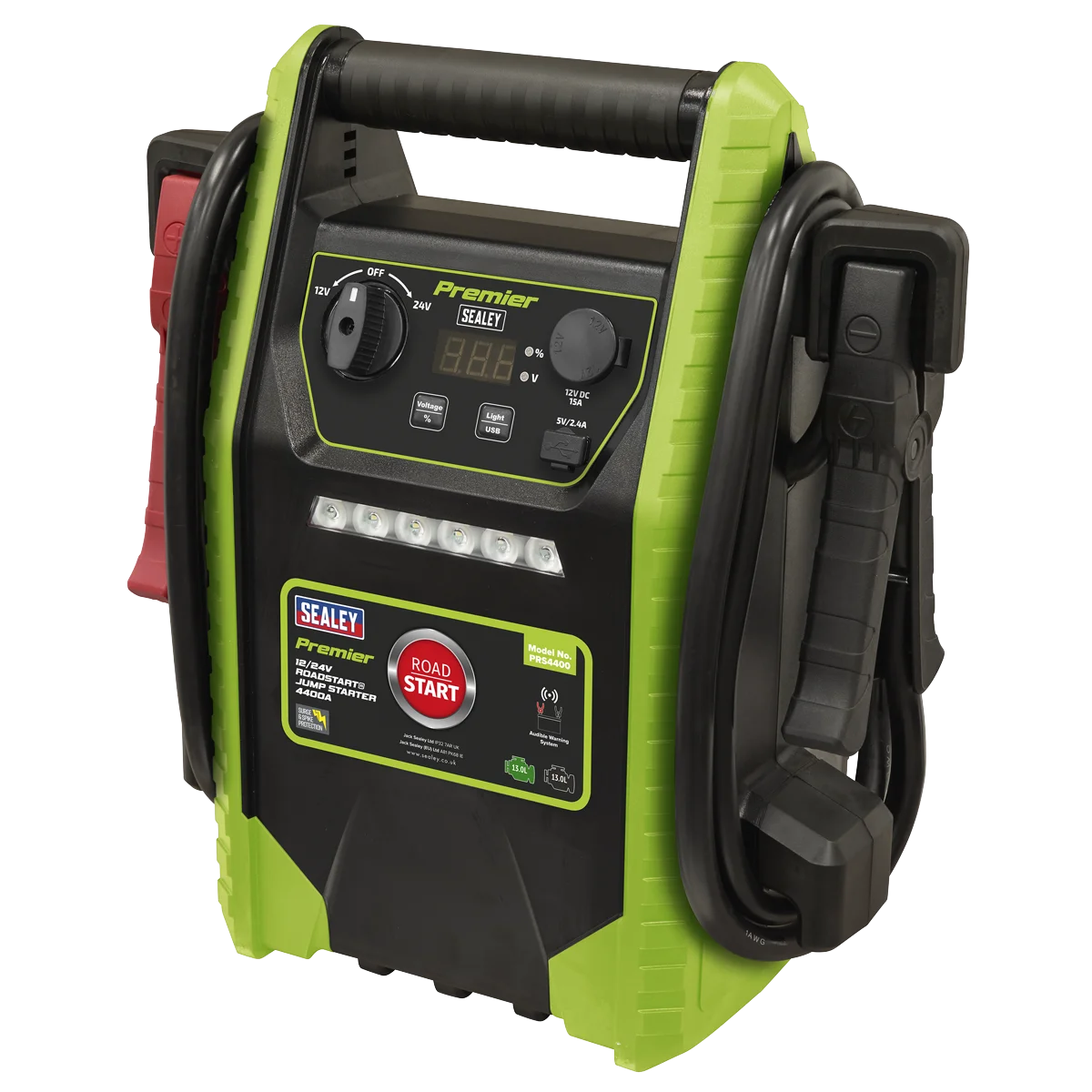 Sealey Premier 12/24V RoadStart Jump Starter 4400A Peak Amps