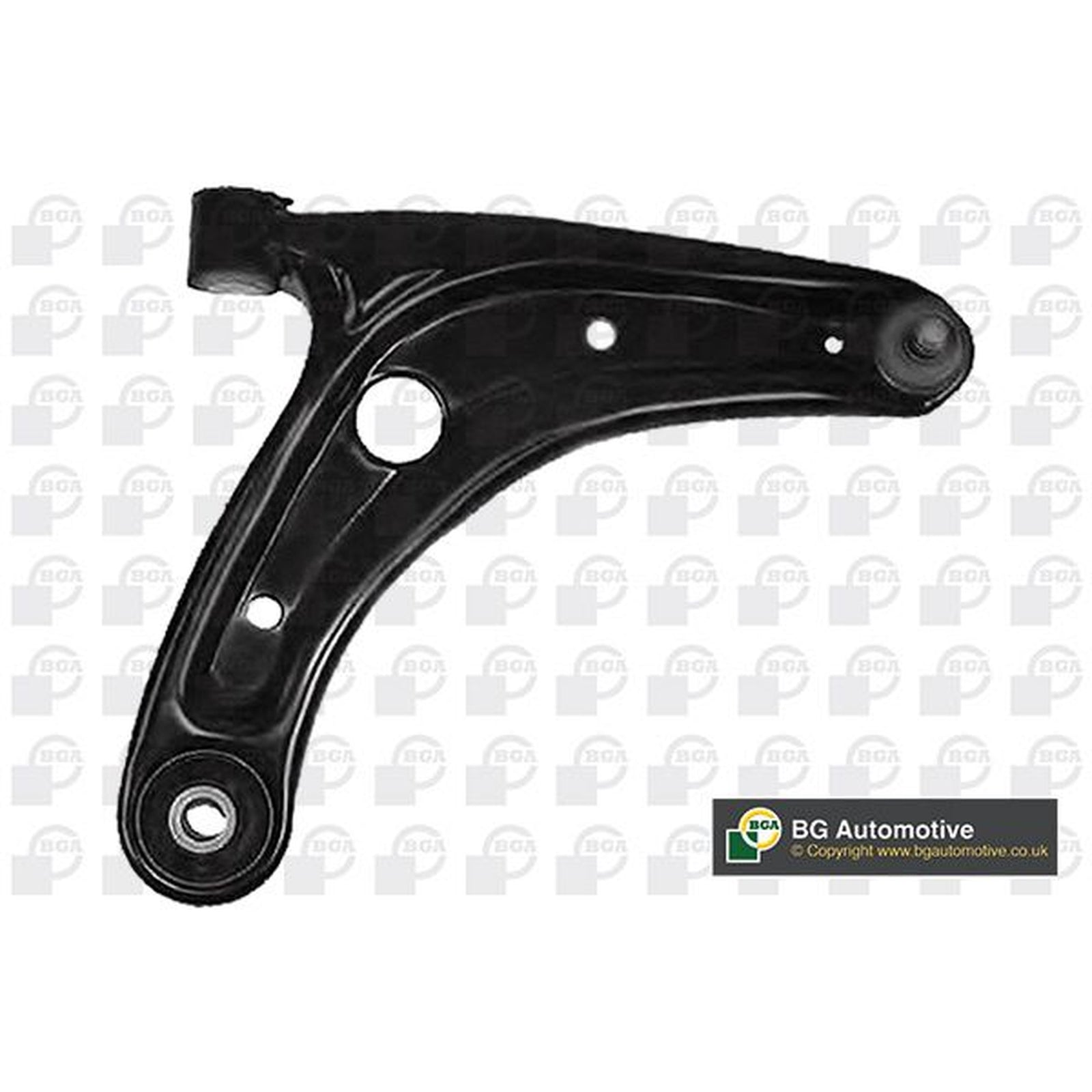 BGA 2 x L+R Front Control/Trailing Arms fits Honda Jazz II 2002-2008 1.2 1.3 1.4