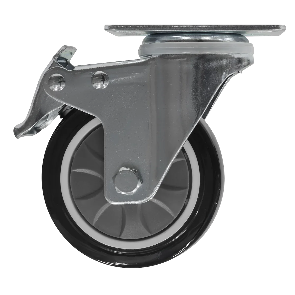 Sealey Castor Wheel Kit APMSC7 125mm Heavy-Duty 480KG