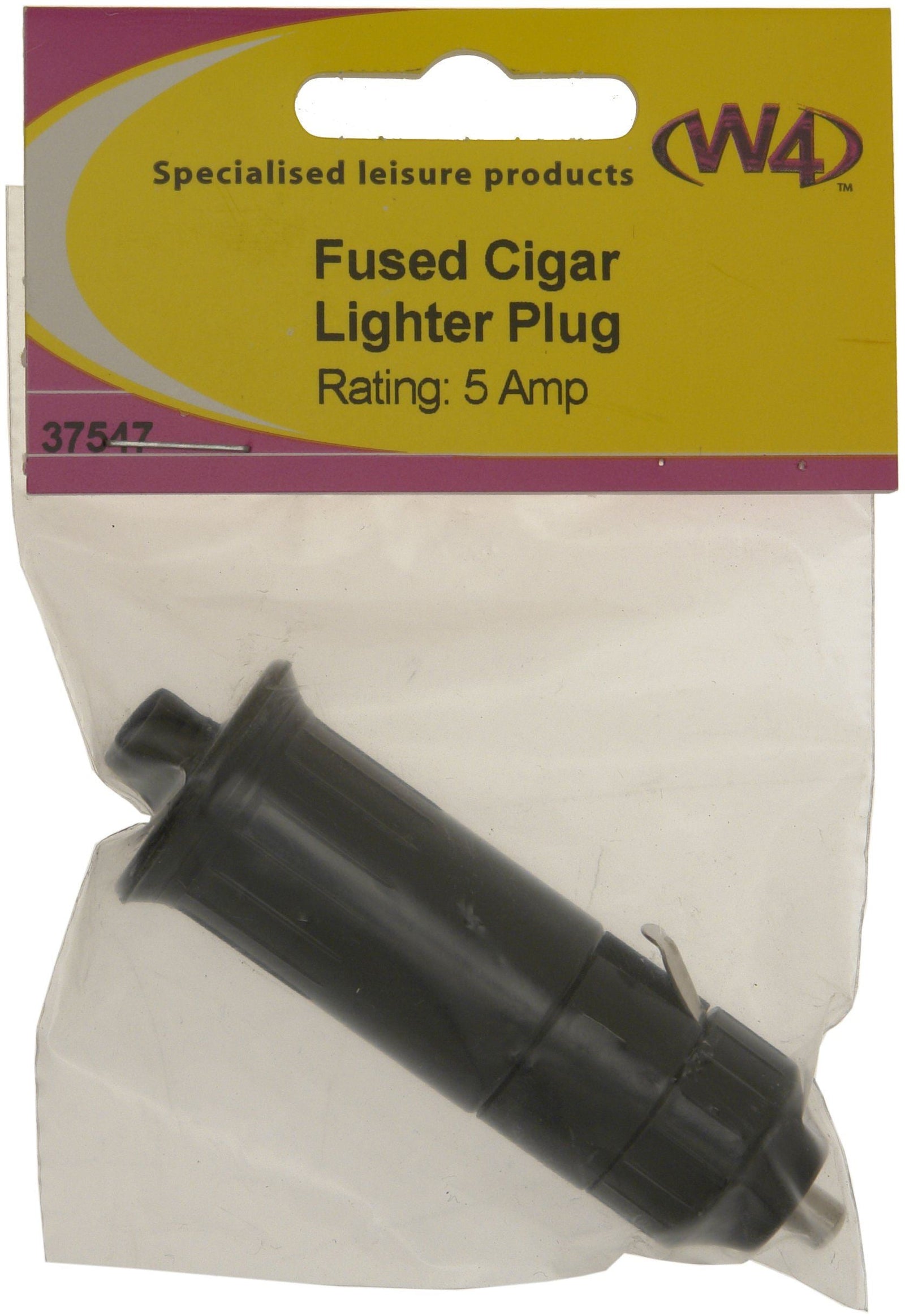 W4 Fused Cigar Lighter Plug 37547