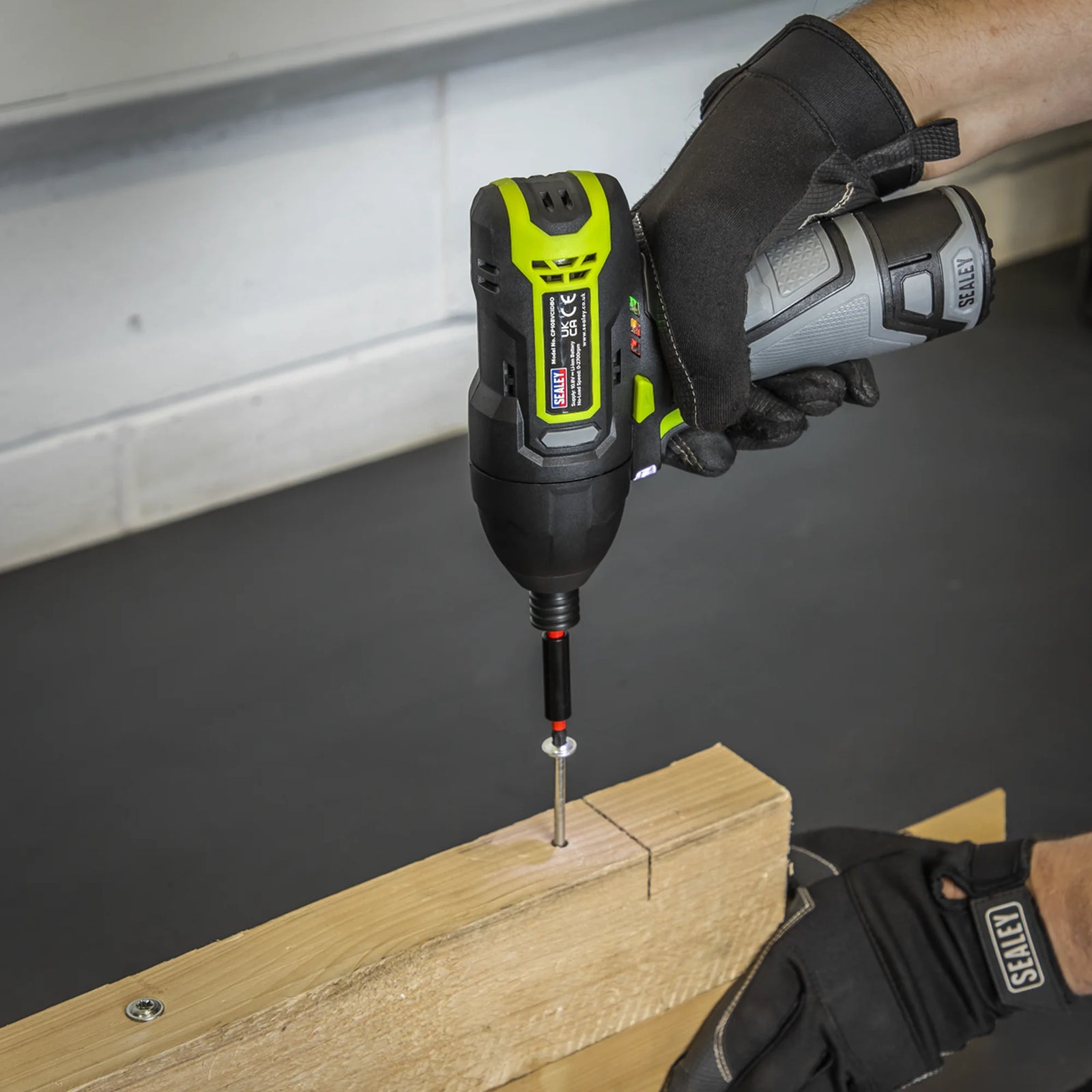 Sealey 2 x SV10.8 Power Tool Kit 10.8V with 2 Batteries