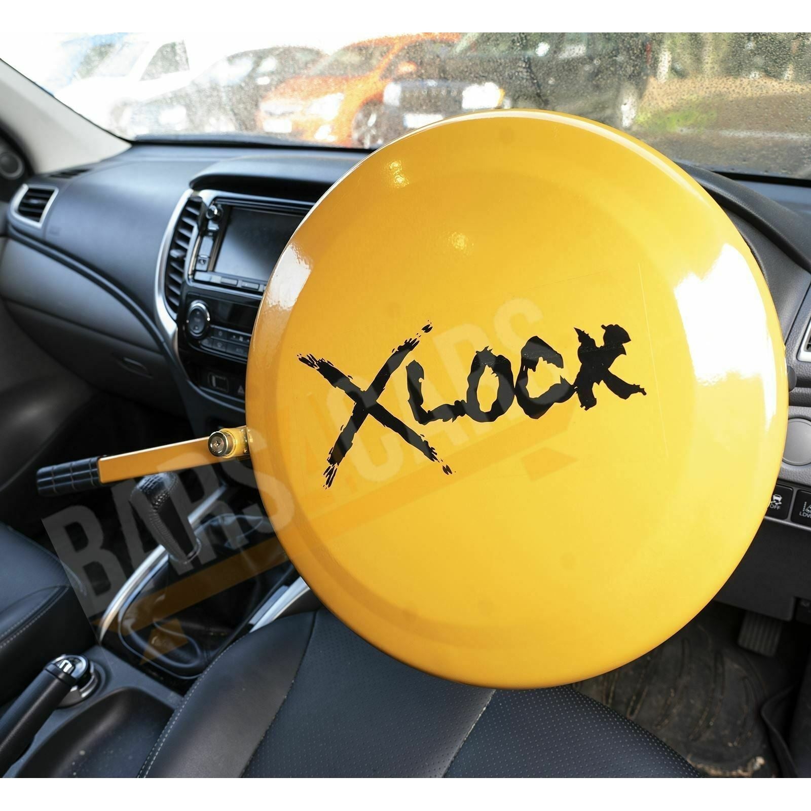 Car Anti Theft High Security Full Face Disc Cover Steering Wheel Lock SWUXSL2
