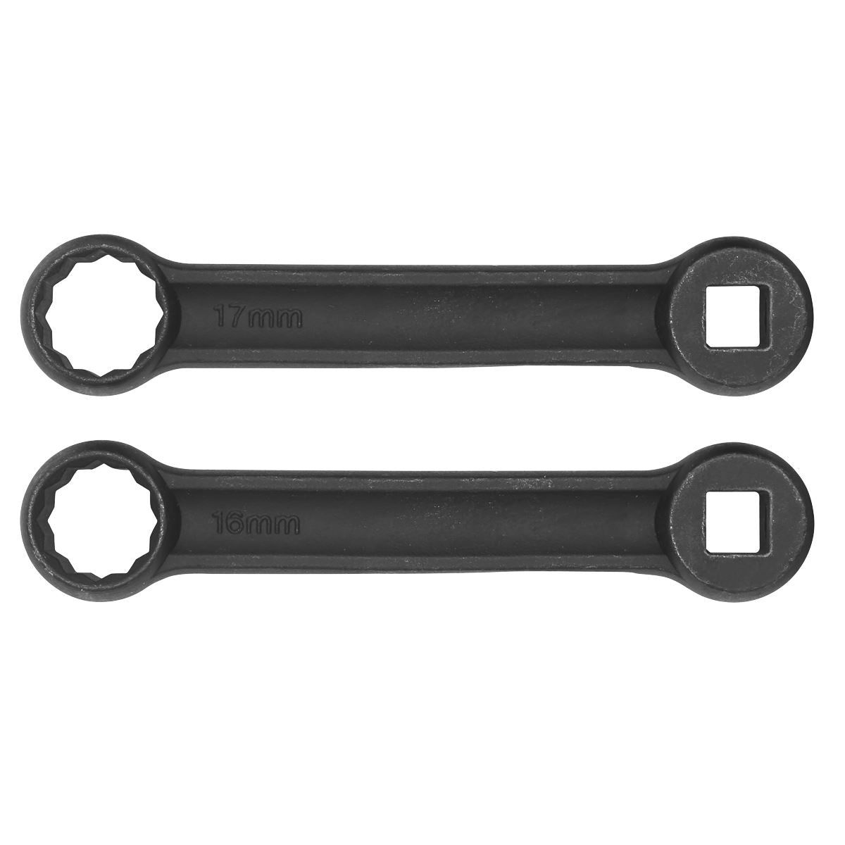 Sealey for Mercedes Benz Engine Mount Spanner 16 & 17mm 2pc VS3005