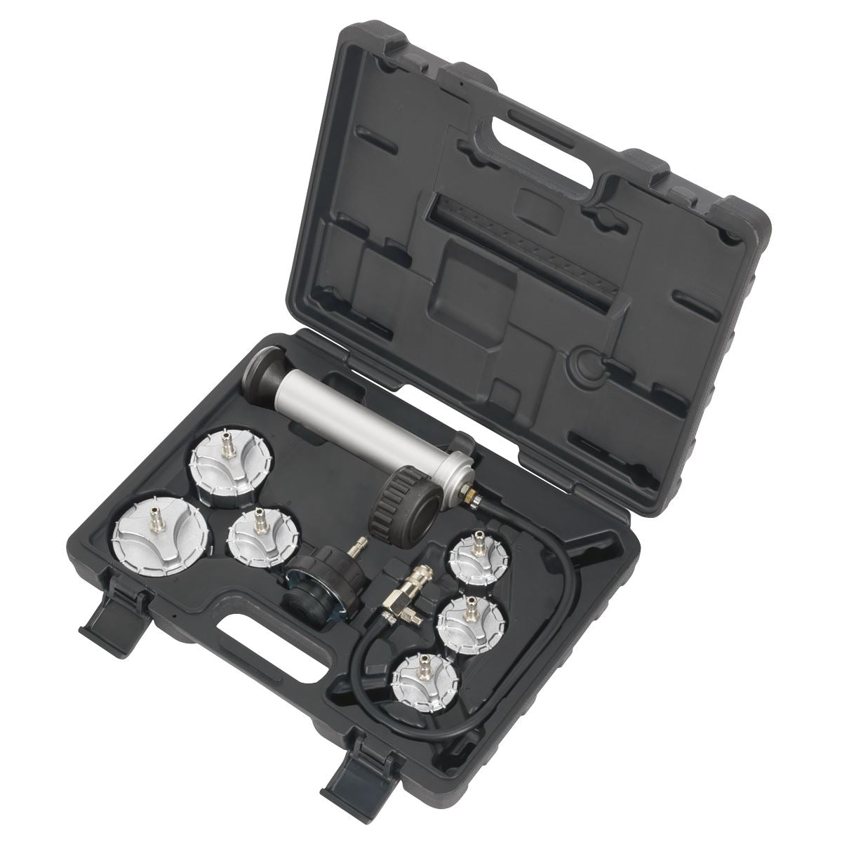 Sealey Cooling System Pressure Test Kit 7pc Commercial CV0011