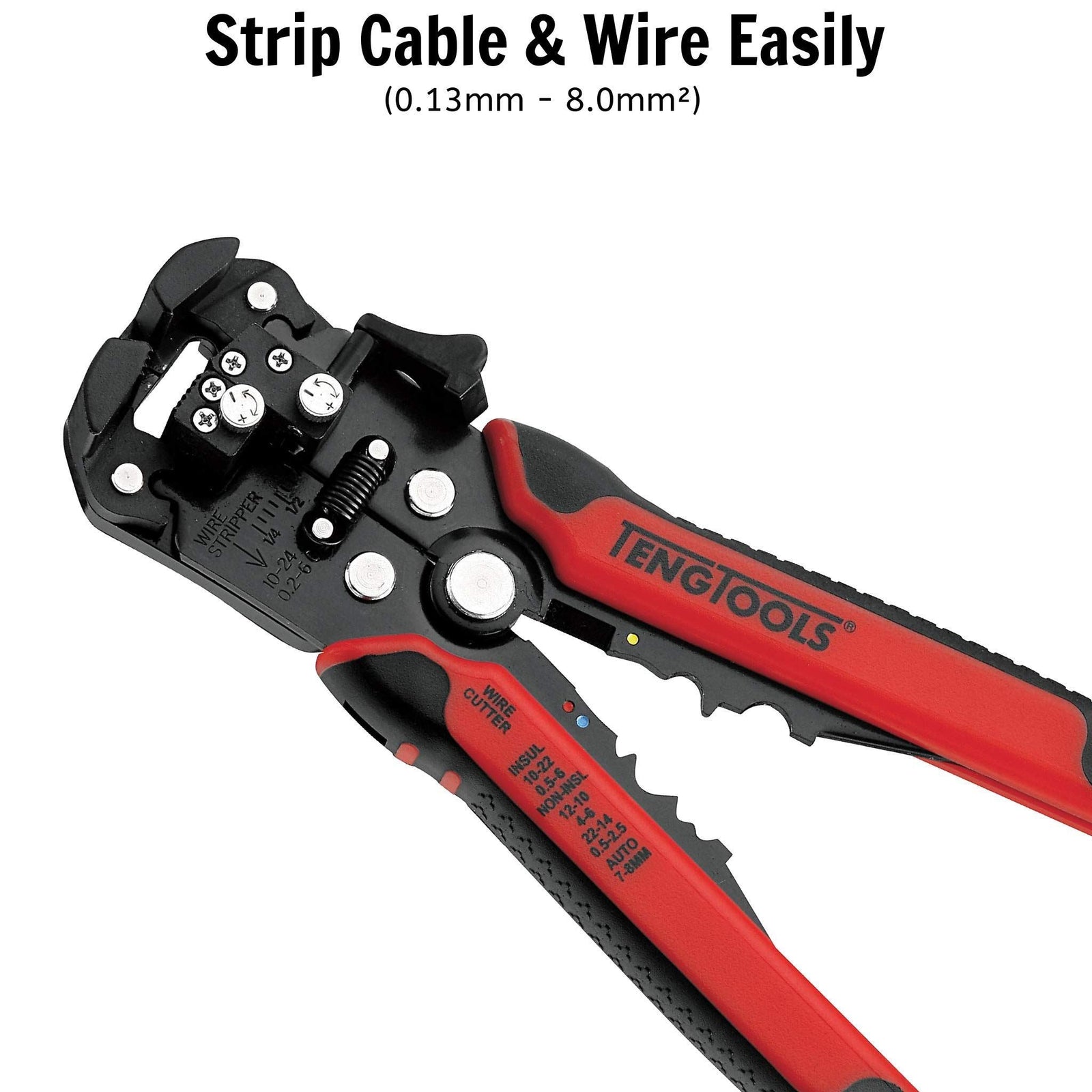 Teng Tools Ratcheting Wire Stripping Plier