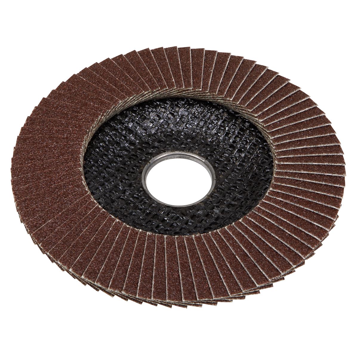 Sealey Flap Disc Aluminium Oxide100mm16mm Bore 60Grit FD10060E