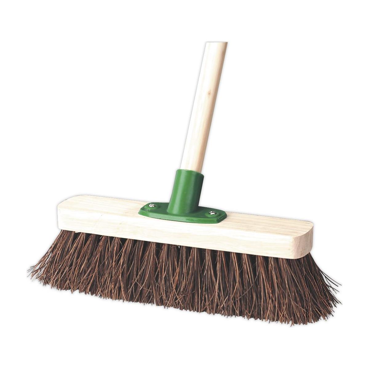 Sealey Stiff/Hard Bristle Broom 12"(300mm) BM12H