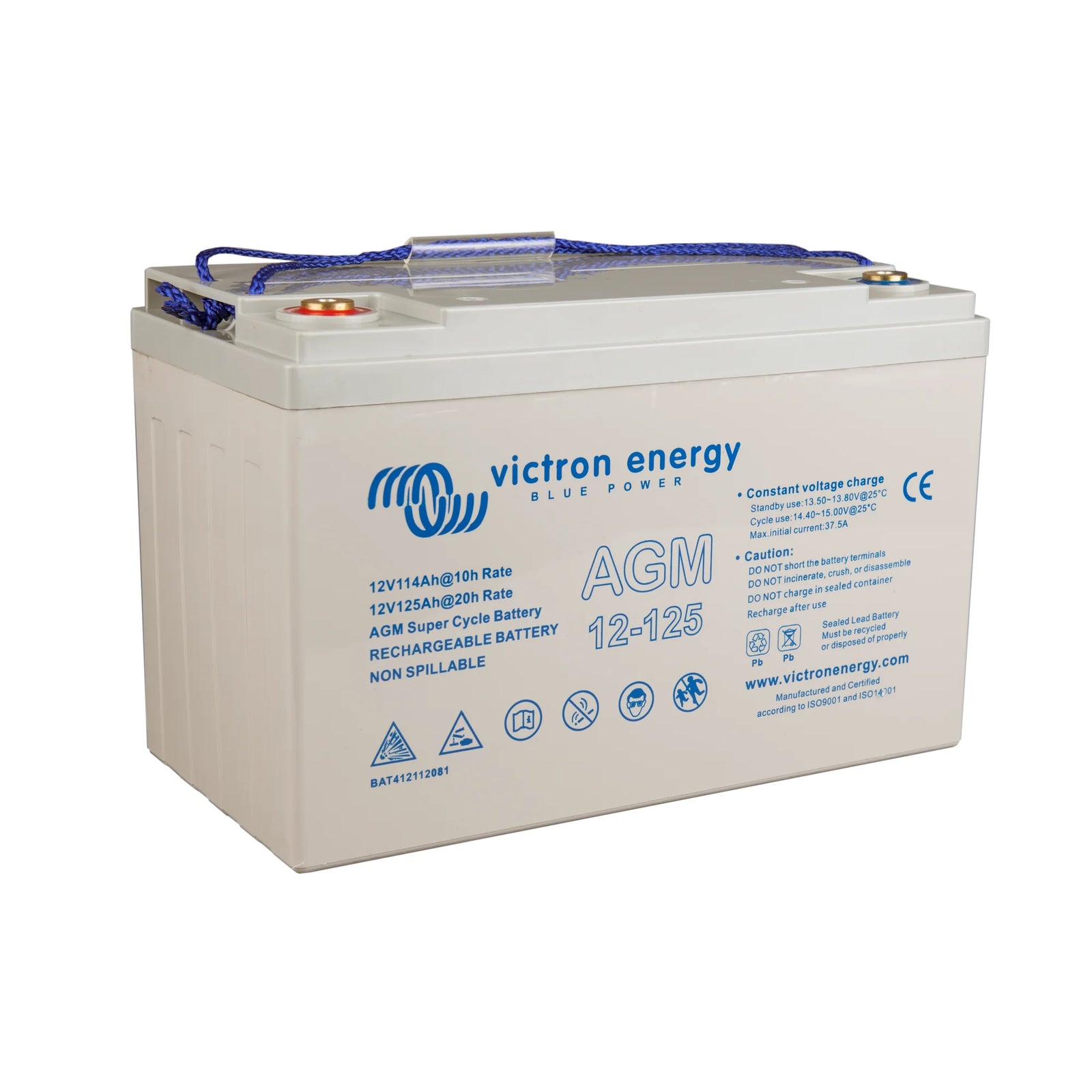 Victron 12V AGM Super Cycle Battery 15Ah