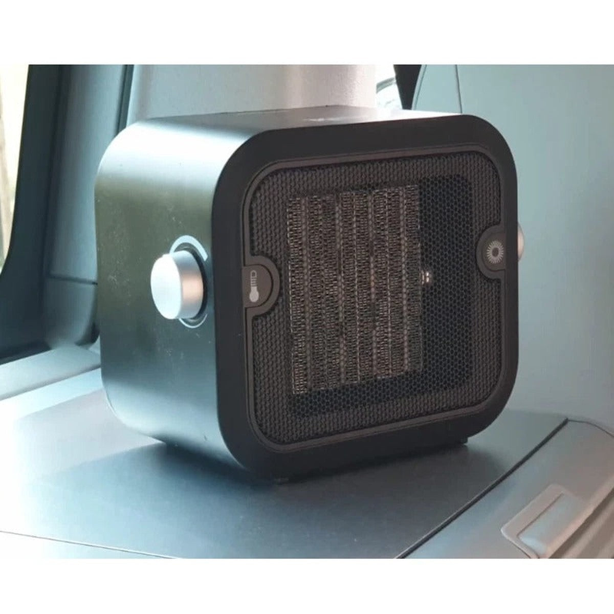 Kampa Cuboid Compact Fan Heater / Cooling Fan for Camping Campervan Caravan