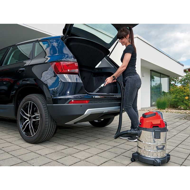 Einhell TC-VC 18/20 Li Power X-Change Cordless Wet & Dry Vacuum 18V 1 x 3.0Ah Li-ion