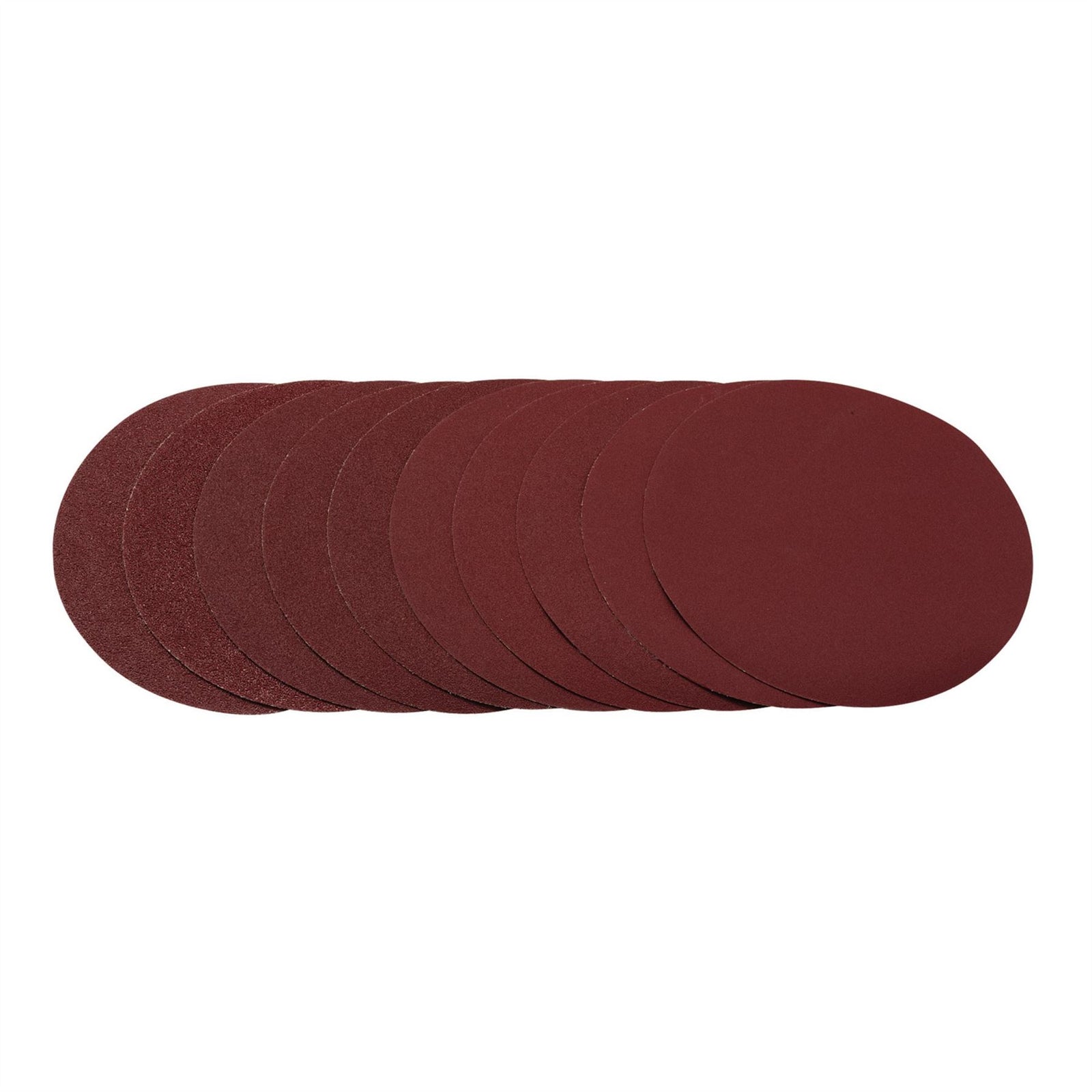 Draper Sanding Discs, 200mm, Assorted Grit (Pack of 10) 10364