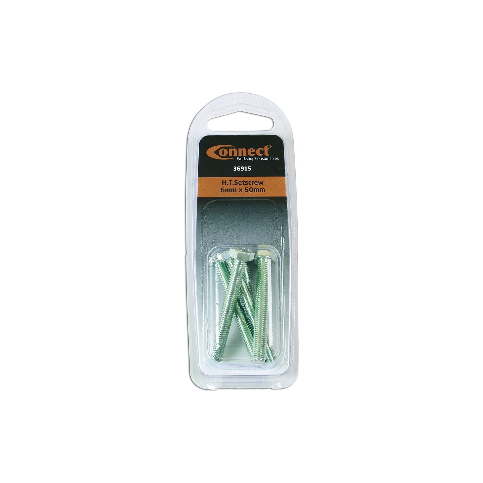 Connect Hi-Tensile Bolts M6 x 1.0 x 50mm 5pc 36915