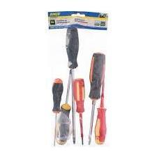 Kinzo Screwdriver Set 6 piece Flat Head / Cross Head