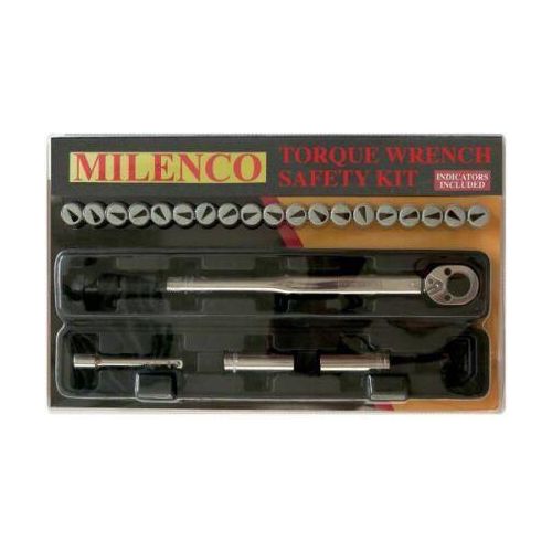 Caravan Milenco Torque Wrench Safety Kit 2868 Wheel nut check tighten loose
