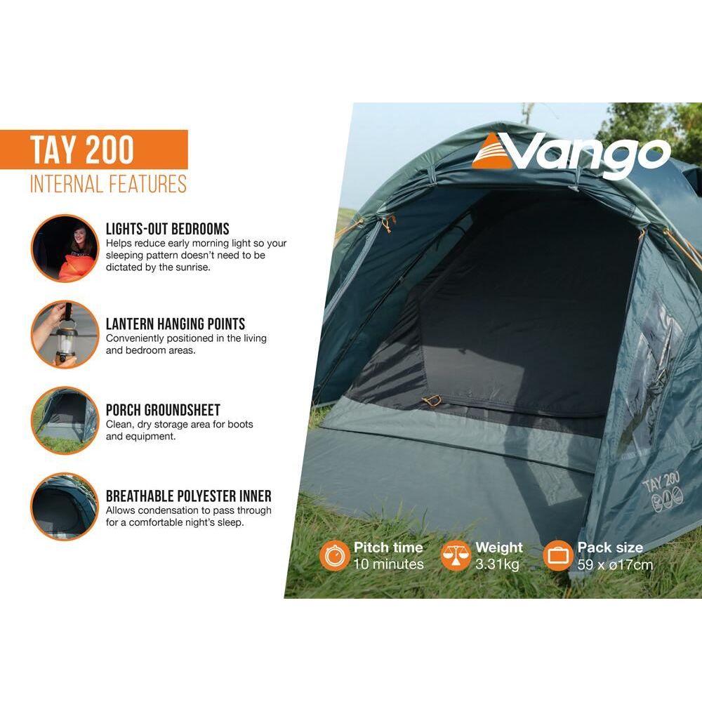 Vango Tay 200 Tent Deep Blue