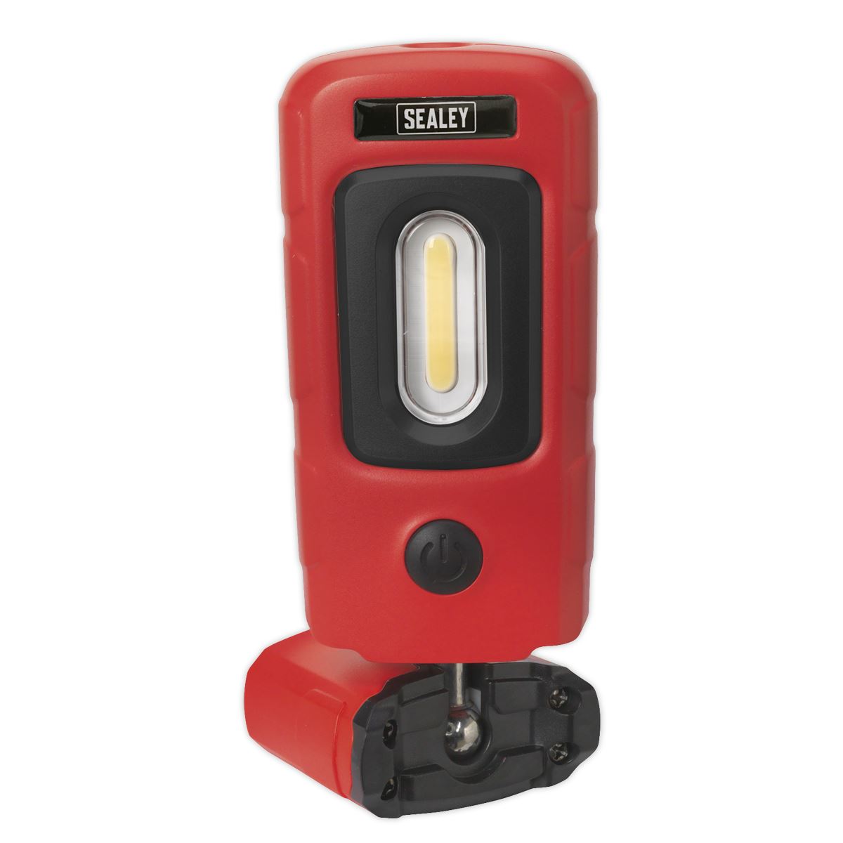 Sealey Rechargeable LED Inspection Lamp 360 COB Work Light Super Bright Red