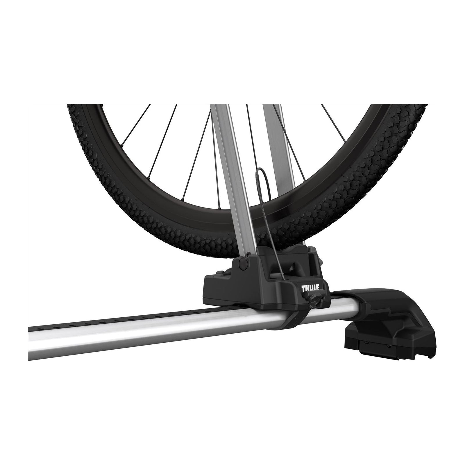 Thule Front Wheel Holder front wheel holder roof bike rack aluminium Roof Bike Rack