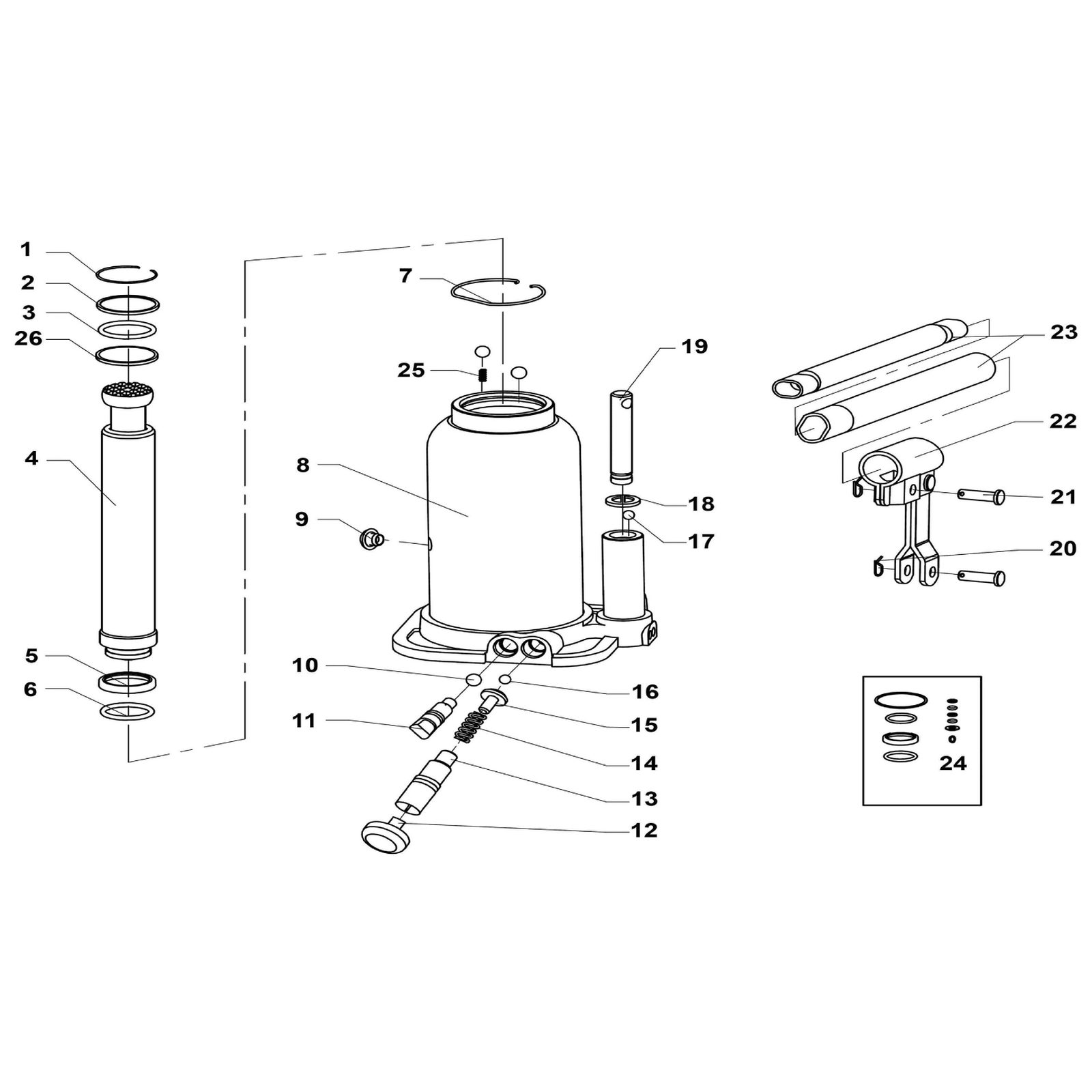 Sealey Snap ring SJ2.V3-01