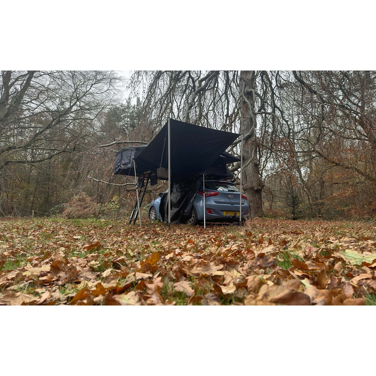 RoofBunk Explorer Soft Shell Roof Tent Canopy Awning & Windbreak