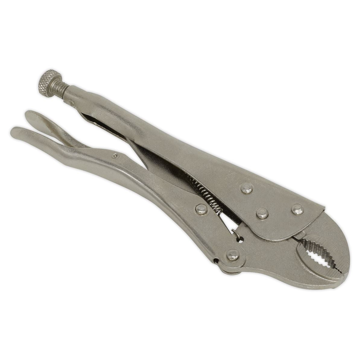 Seigen by Sealey Locking Pliers 215mm Curved Jaw S0487