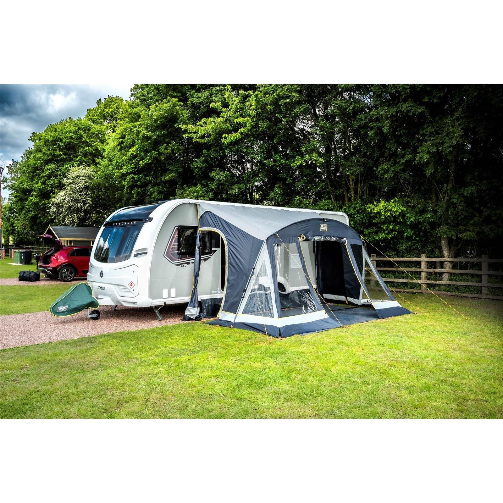 Maypole Caravan Motorhome Stoneleigh POLED 390cm Porch Awning - MP9554