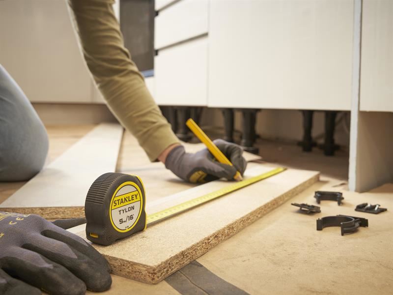 STANLEY Hand Tools Tylon Pocket Tape 5m/16ft (Width 19mm) Loose